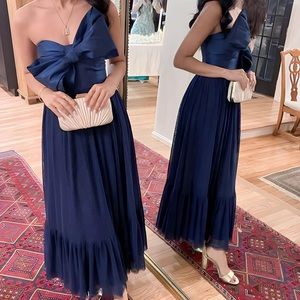 Hutch Bow Tie Midi Dress